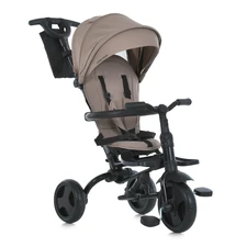 Трехколесный велосипед Turbo Trike MT 1055 Beige с ручкой, бежевый